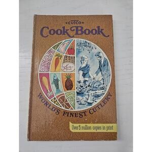 Vintage 1972 Cutco Cookbook World's Finest Cutlery Recipes‎ Hardcover Mitchell
